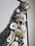 Handcrafted Seashell Artwork Black
